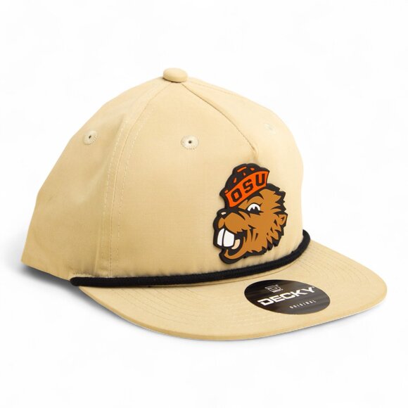 Oregon State Beavers Benny 3D Classic Rope Hat- Birch/ Black - Picture 2 of 3